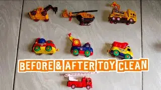 Before & After Toy Clean