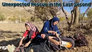 Shocking Scene: Homeless Mother & Daughter Save a Life at the Last Moment