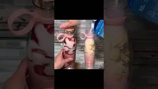 Strawberry smoothie #freshjuice #smoothie #milkshake #portableblender