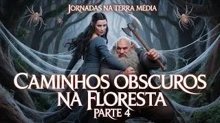 ARMADILHAS TEIOSAS! JORNADAS NA TERRA MÉDIA - CAMINHOS OBSCUROS - NA FLORESTA (PARTE 4)!
