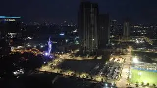 Pasig City at Night | Stunning Aerial View in 4K