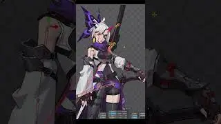 Butterfly Ashihara - 6 #timelapse #animation #live2d