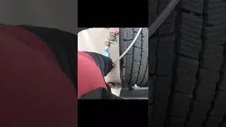 Tire Equalizer On Semi Truck Drive Tires + Tire Pressure Sensors
