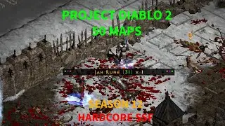 Project Diablo 2 -  The Loot I Got From 50 Maps | Sacrifice Sanctuary Paladin HC SSF Season 12