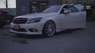 AA Autoworks - Mercedes C300 Custom Air Suspenion