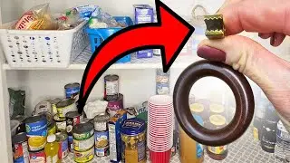 ⚡ Use a Curtain Ring to Organize Your Pantry and You'll be AMAZED 😳