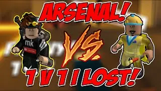 I 1v1 MK! AND I GOT DESTROYED! IN Roblox Arsenal!!