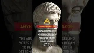 Plutarch | The Abuse of Buying and Selling Votes Crept In and Money Began to Play an Important Part