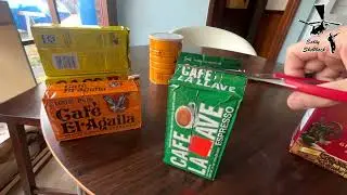 Vacuum pack coffee