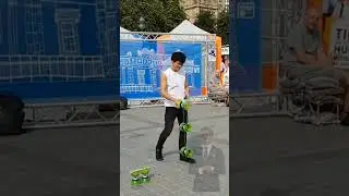 Diabolo Juggler performance #shorts
