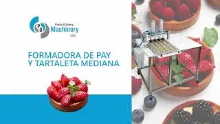 M&aacute;quina formadora de pay y tartaletas, as&iacute; como cortadores para brownies y pasteles rectangulares