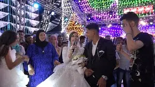 شاهد بنفسك العروسة قالت ايه للعريس والسيد حسن دغدغ الفرح مع القشاش ملينية اولاد عمارة كفر طحلة بنها