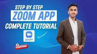 Zoom App Complete Tutorial In Urdu | How to Use ZOOM APP