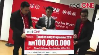 redONE Teachers Reward & Chinese School Charity Programs