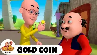 Gold Coin | सोने का सिक्का | Comedy Funny Cartoon | मोटू पतलू | Full Ep 124 | Motu Patlu 2024