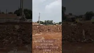 Tol Cijago 3 progress over pass jalan Curug agung