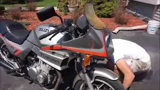 Giving Full Throttle On the Suzuki xn85 Turbo!! ( Turbo Kicked in Hard)