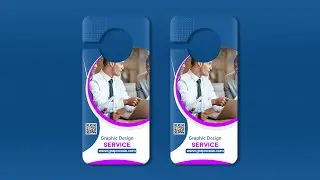 Professional Door Hanger Design - Adobe Photoshop Tutorial