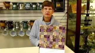 Playful Quilt in Purple - Jewish Fabrics