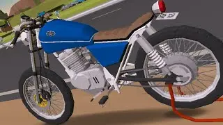 Cafe Racer Gameplay ( Athena FN 125)