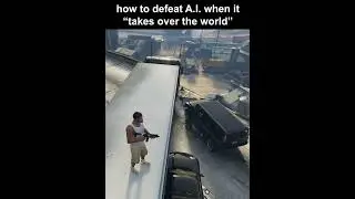truck bridge trick gtav #gtav #trick #lol #gaming #grandtheftauto5 #grandtheftautov #fyp #shorts