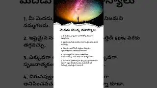 మీ మెదడు గురించి అద్భుత నిజాలు తెలుసా! | 5 Amazing Brain Facts in Telugu | Brain Power #brainfacts