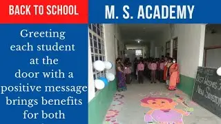 Back to School | First day of School after Lockdown | Teachers and Principal welcoming Students