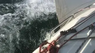 H-Boot-Segeln am Wind - Delfino Segelschule