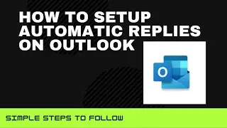 How to set up automatic reply in Outlook 