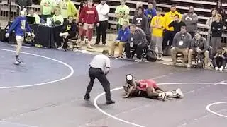 Lance Robinson (St. Michael) vs. Richard Mack ( N. Desoto) 2019 State Semifinals