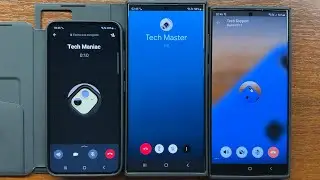 Samsung S23 vs S22 Ultra vs S23 Ultra WhatsApp, Google Duo, Signal Incoming Call in Samsung Cases