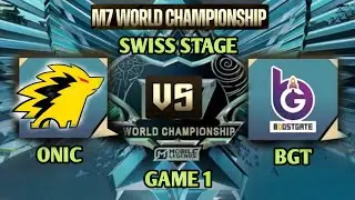 [GAME 1] TEAM ONIC VS TEAM BGT SWISS STAGE M7 CHAMPIONSHIP DAY 1 (ID)