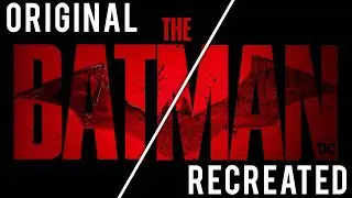 INTRO RECREATED - THE BATMAN (2021) - REDHEAD