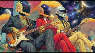 Daft Punk Inspired Mix ✨🎸 Electronic Disco Groove &bull; Chillwave x Neo Soul x Electro Funk