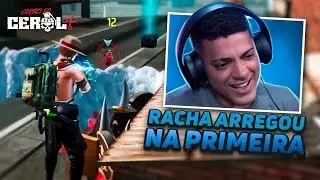 FREE FIRE APOSTADO - CEROL E NOBRU VS. BOCADE09 E RACHA - QUEM GANHA? | CORTES DO CEROL