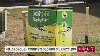 Hillsborough County reminds people to use the Cooking Oil Recycling Effort program