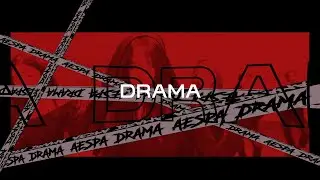 에스파 드라마 키네틱 타이포그래피 ㅣaespa Drama kinetic typography