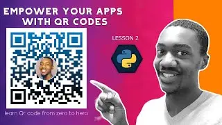How to  create a QR Code server generator with Python | Python Application Tutorial 2