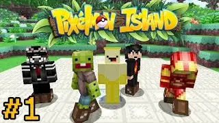 Oops Club Minecraft Pixelmon Island SMP - Tập 1: H&Agrave;NH TR&Igrave;NH MỚI BẮT ĐẦU