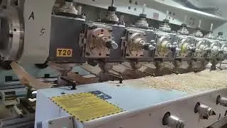 CNC 8 heads turnmill machining center