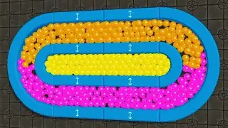 Trapper 3D Brain 🧠 Teasers Game Rotate & Slide barriers Gameplay level 91-120 #technohackzgames