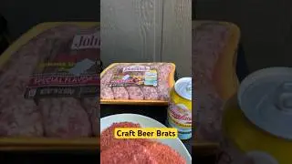 Limited Edition Johnsonville Craft Beer Brats