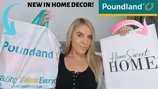 HUGE NEW IN POUNDLAND HAUL! HOME DECOR AND BARGAIN BUYS!