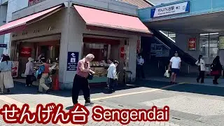【せんげん台】4K 大雨の浸水でニュースになったせんげん台の街を歩く/Stroll through the Sengendai, which has been repeatedly flooded