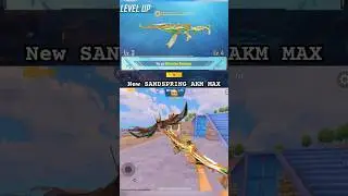 NEW SANDSPRING DOMINION AKM MAX😍 #pubgmobile
