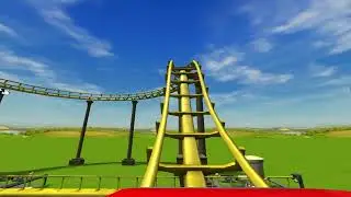 Roller Coaster Tycoon 3 Triple Corkscrew Rollercoaster