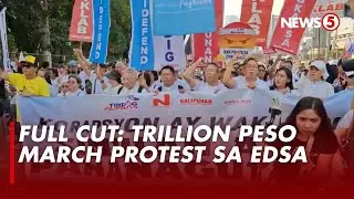 FULL | Ilang grupo, personalidad, celebrity, nakiisa sa protesta sa EDSA