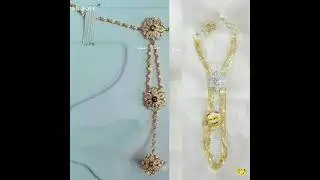 #shorts #gold hathful design #fancy gold hathful designs #new hathful design #jhakass hathful design