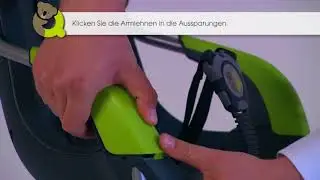 Qibbel - Kinderfahrradsitz hinten Stylingset Befestigung