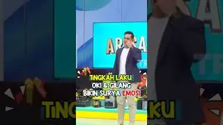 TINGKAH LAKU OKI & GILANG BIKIN SURYA EMOSI #arisantrans7 #comedi #artist #comedian